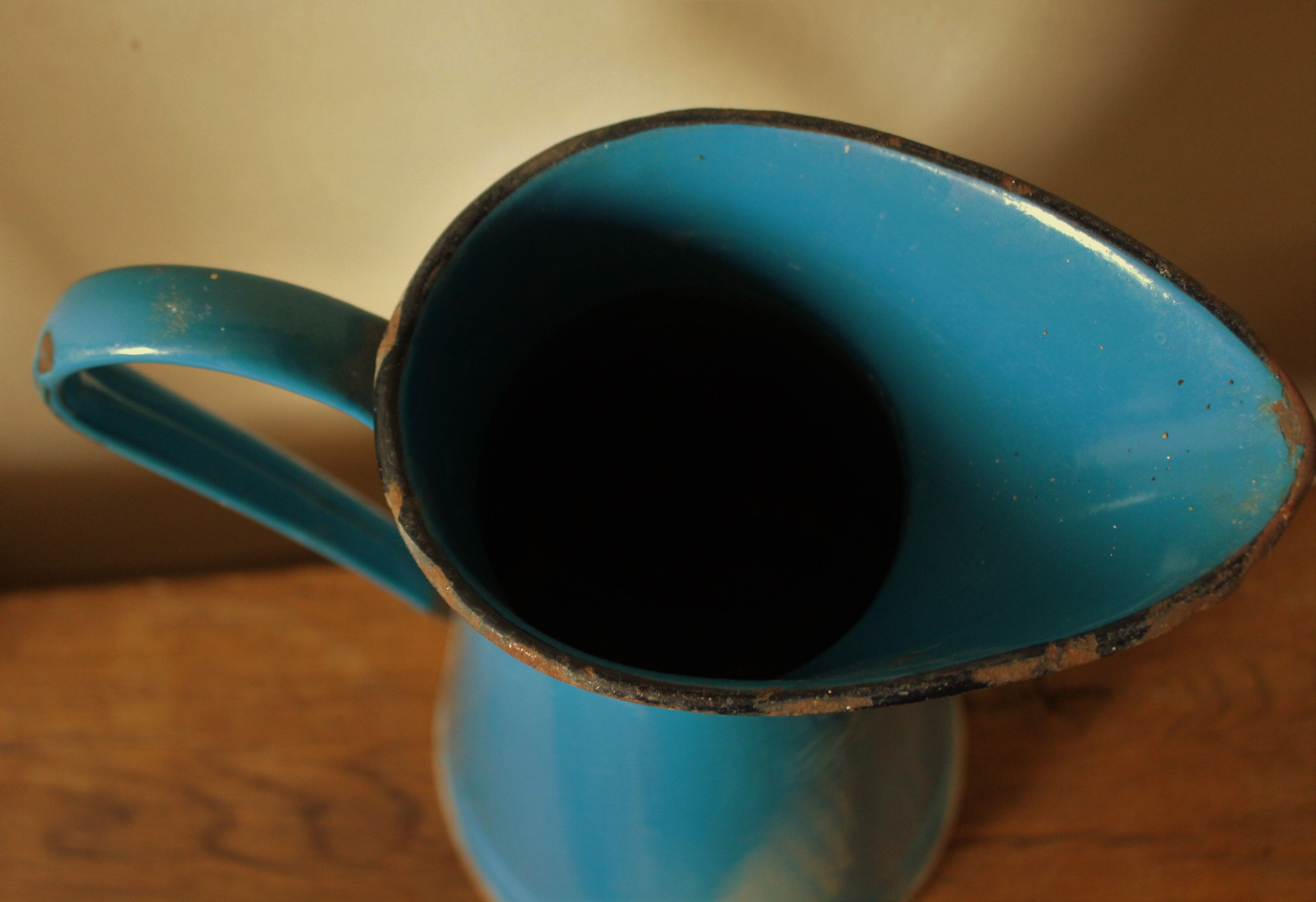 Broc oil blue enamelled sheet metal