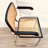 Pair of Cesca B64 armchairs by Marcel Breuer