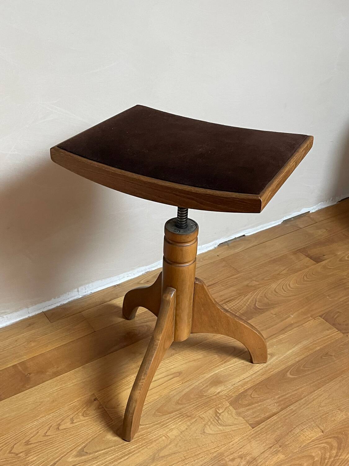 Tabouret piano vintage
