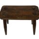 Small wabi sabi table 1950s design minimalist brutalist