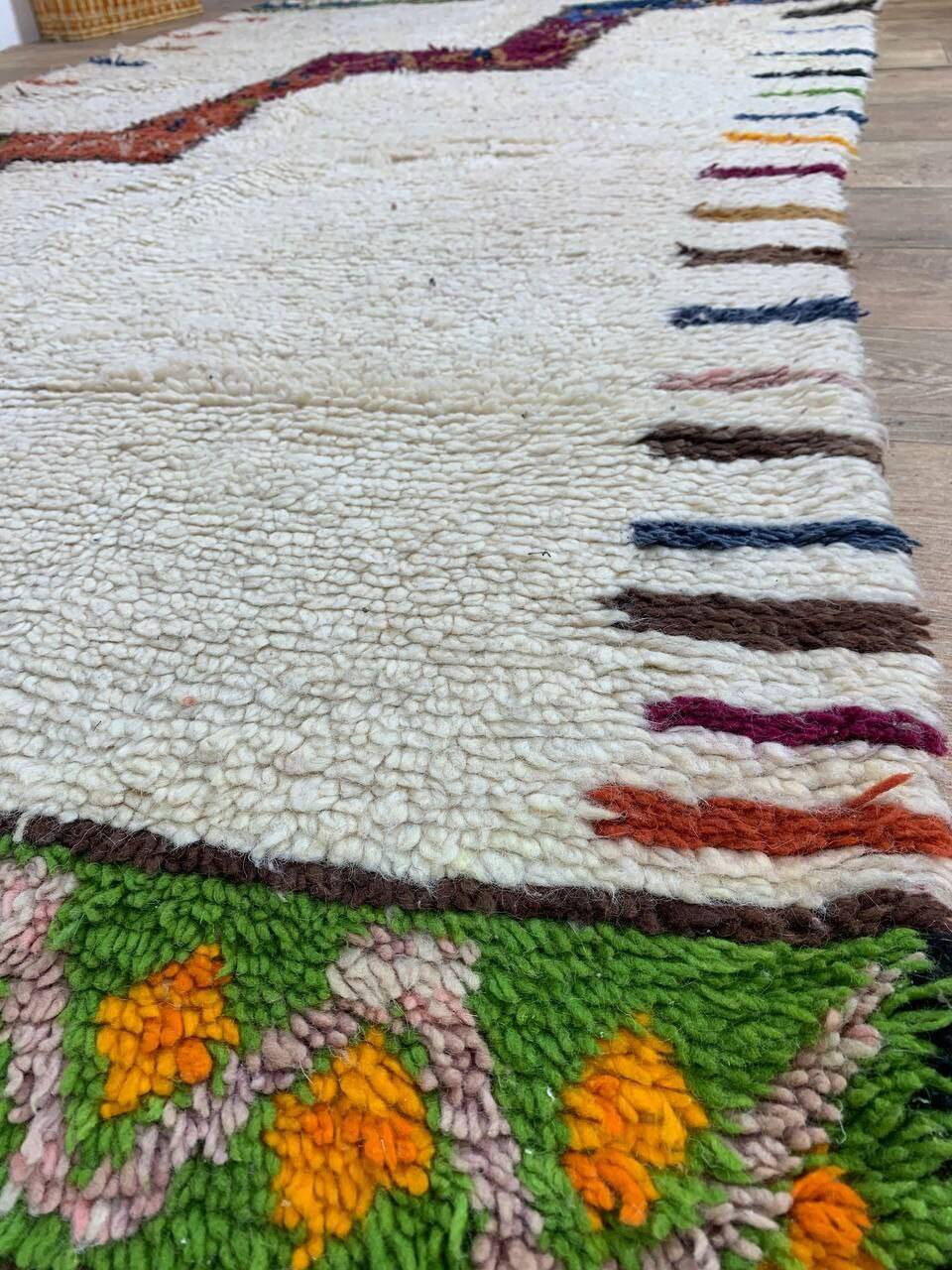 Handmade Moroccan Berber rug 258 X 150 CM
