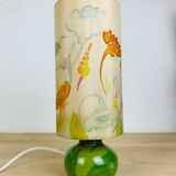 Green ceramic ball lamp