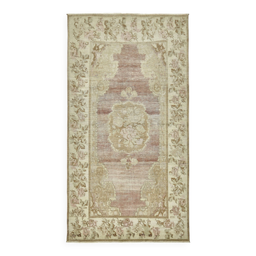 Tapis vintage anatolien turc 142 cm x 255 cm