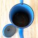 Enamelled tin coffee pot