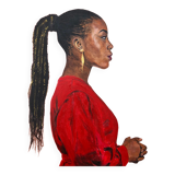 Tableau femme africaine