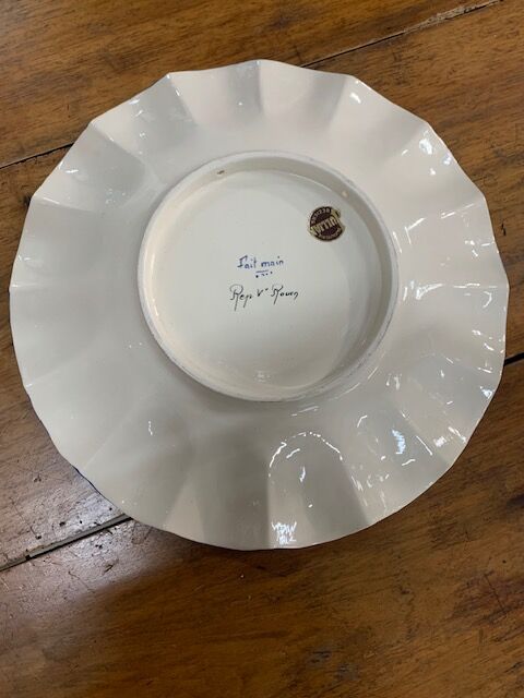 Ewer set and its earthenware dish