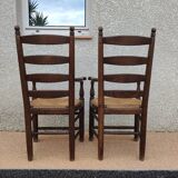 Paire de fauteuils provençaux