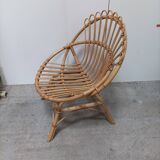 Rattan armchair