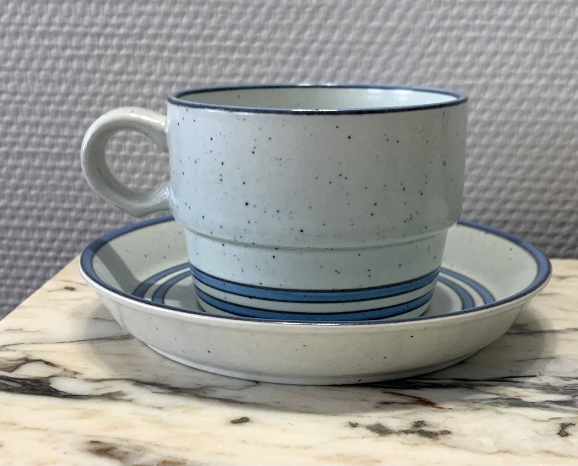 Swedish porcelain tea/coffee service design 1977 STIG LINDBERG (1915-1982) SWEDEN Scandinavia