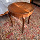 Round Louis XV style table - floral marquetry