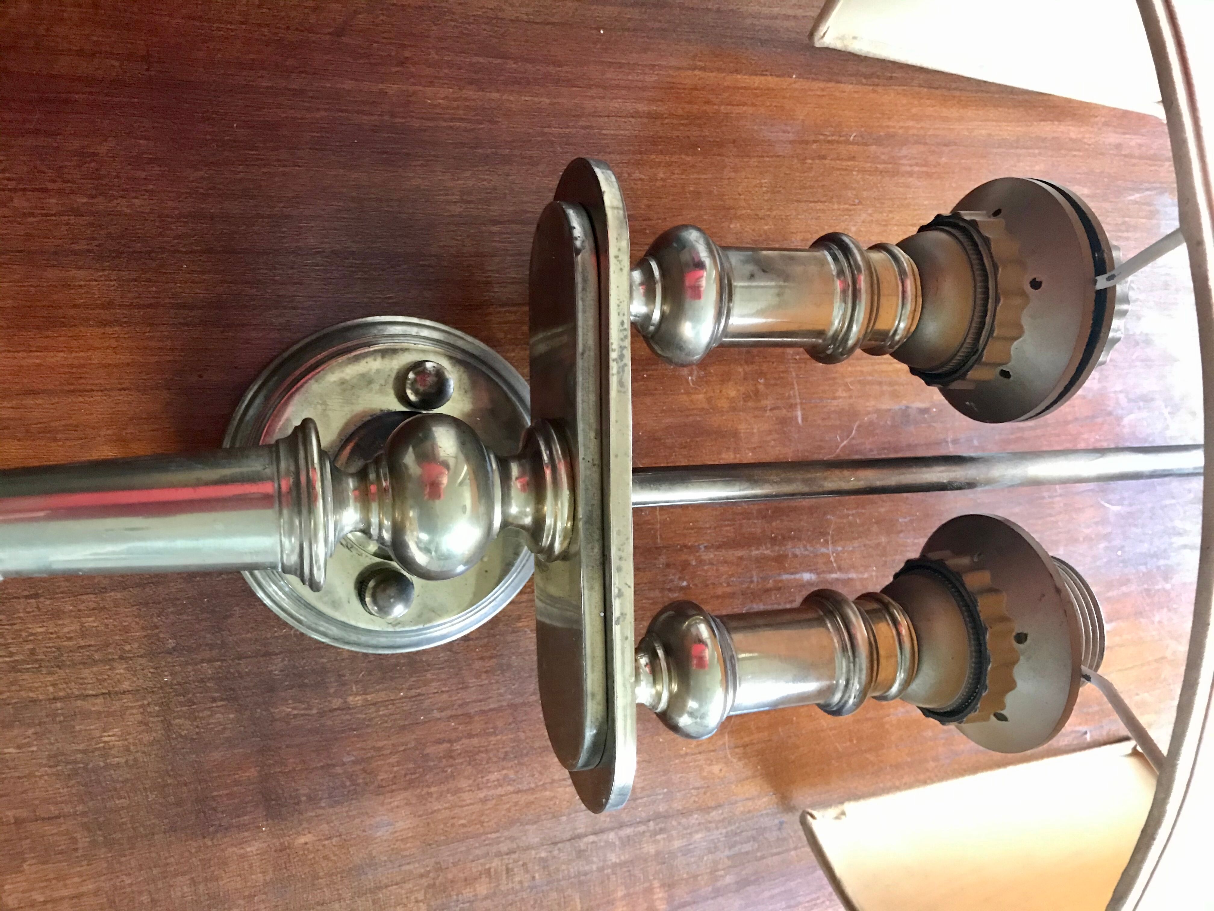 Vintage brass sconce