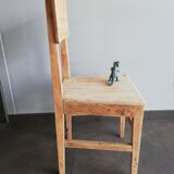 vintage wooden chair, 50s