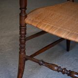 Vintage Chiavarina chair with armrests, 1950s