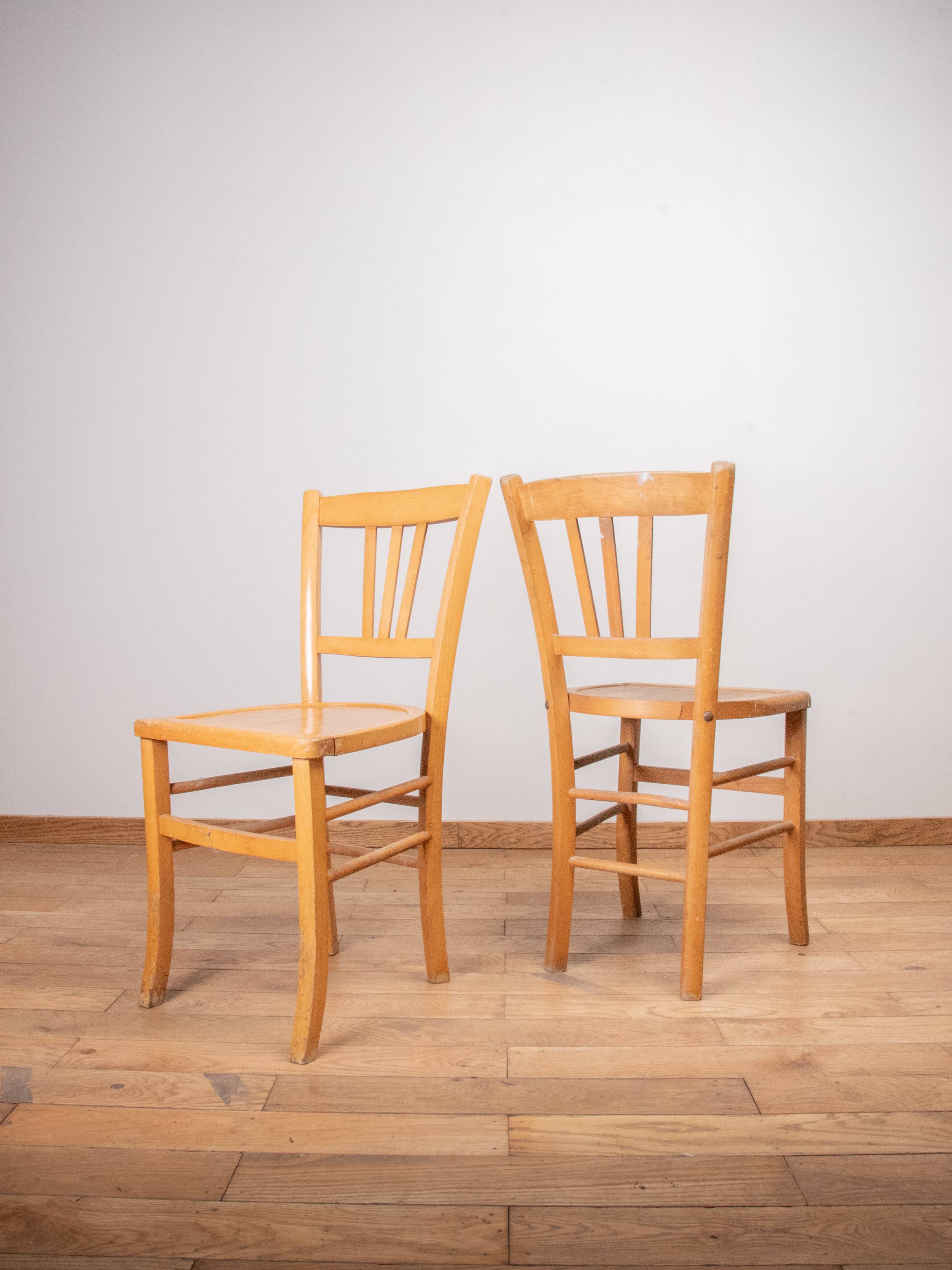 Set of 2 bistro chairs