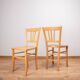 Suite de 2 chaises bistrot