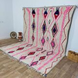 Handmade wool Berber rug 310 X 240 CM
