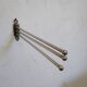 Vintage articulated towel rack 3 arms