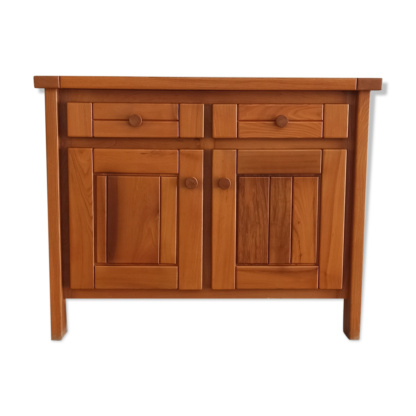 Elm sideboard Maison Regain, 80's