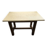 Small farm table with granite top