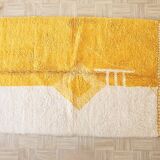 Handmade pure wool rug, size 100 x 200 cm