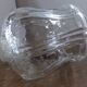 Glass hanging lamp