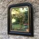 Napoleon III mirror 39.5 x 33.5 cm