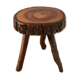 Brutalist tripod stool
