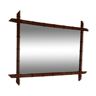 Bamboo mirror 91x69cm