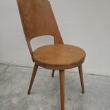 Baumann chair, "Mondor" model, vintage bistro, 1950s