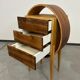 Commode ovale en bois cintré par Kreatippcci Studio