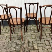 4 chaises de bistrot thonet et fischel