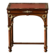Writing desk or bonheur du jour in mahogany by E. Poteau.