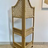 Folding rope corner, 70s corner shelf