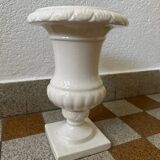 Antique Gien earthenware Medici vase