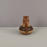 French soliflore vase in enamelled sandstone, 50