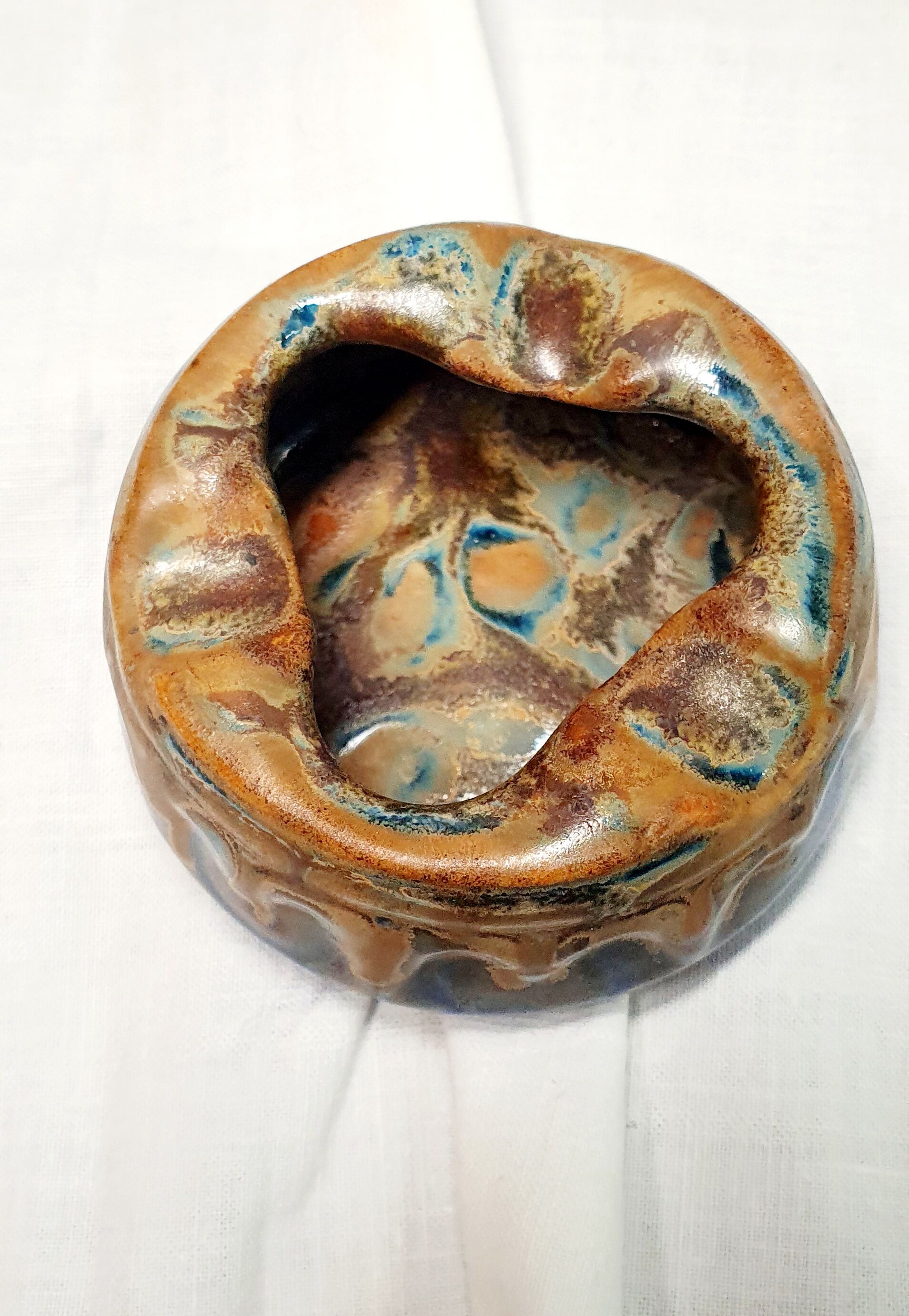 G. Metenier set in enamelled stoneware