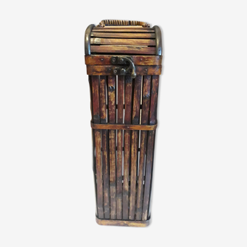 Bamboo bottle basket