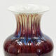 Ceramic vase enamelled around 1960