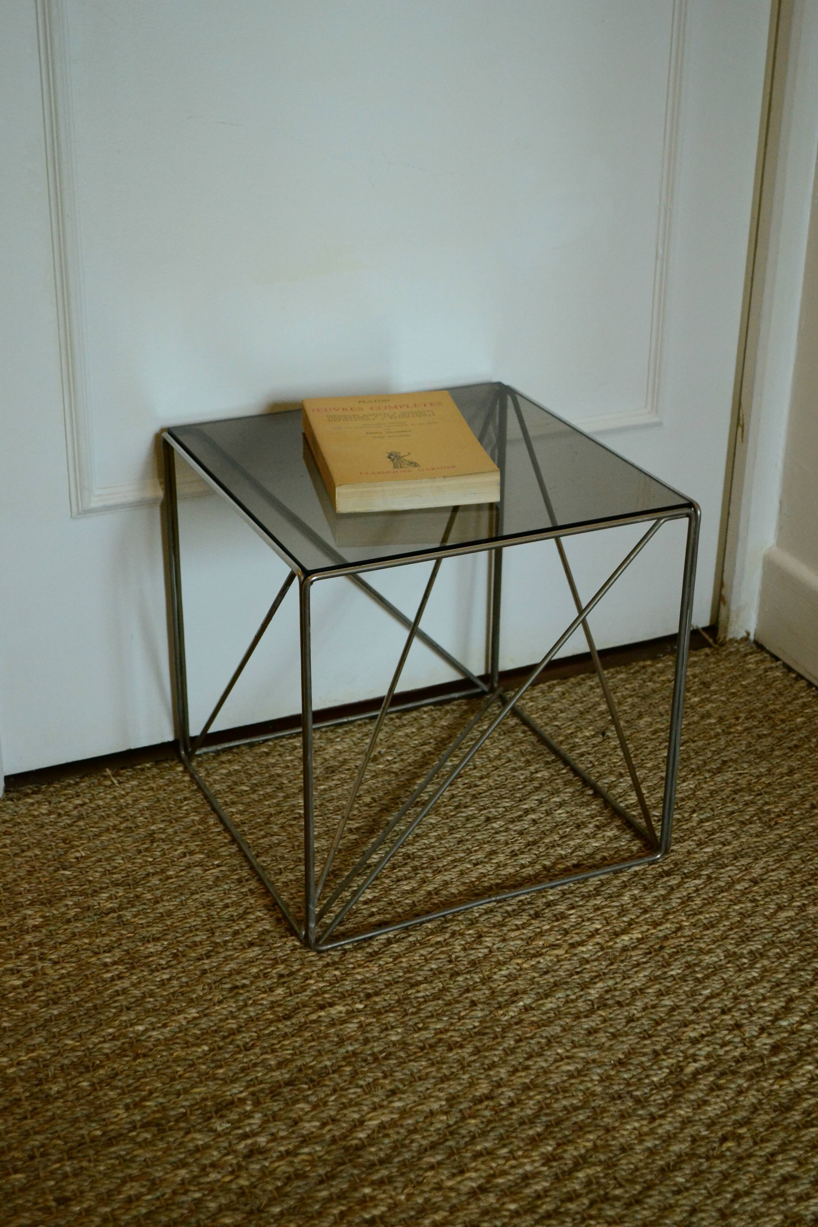 Coffee table isosceles Max Sauze years 60