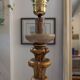 Wooden lamp base