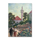 HSC Orientalist painting "Women in front of the Minaret" early twentieth century