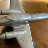 Old aluminum aircraft