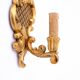 A pair of wall lamps, Western Europe, early 20th century