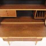 Scandinavian teak secretary, Hugo Troeds, Bjärnum, Sweden, 1950