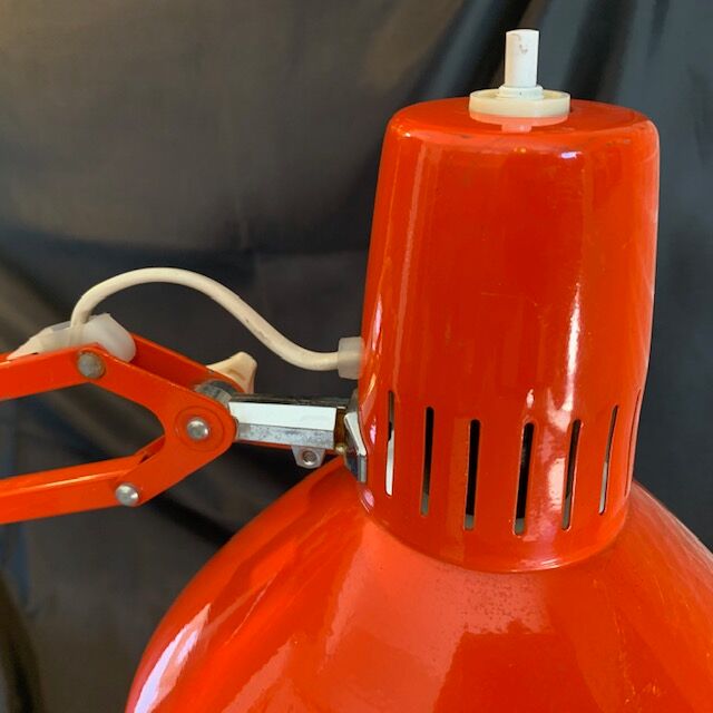 Ledu Suede architect lamp 1960