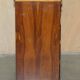Vintage walnut commode with sliding top in Butler style.