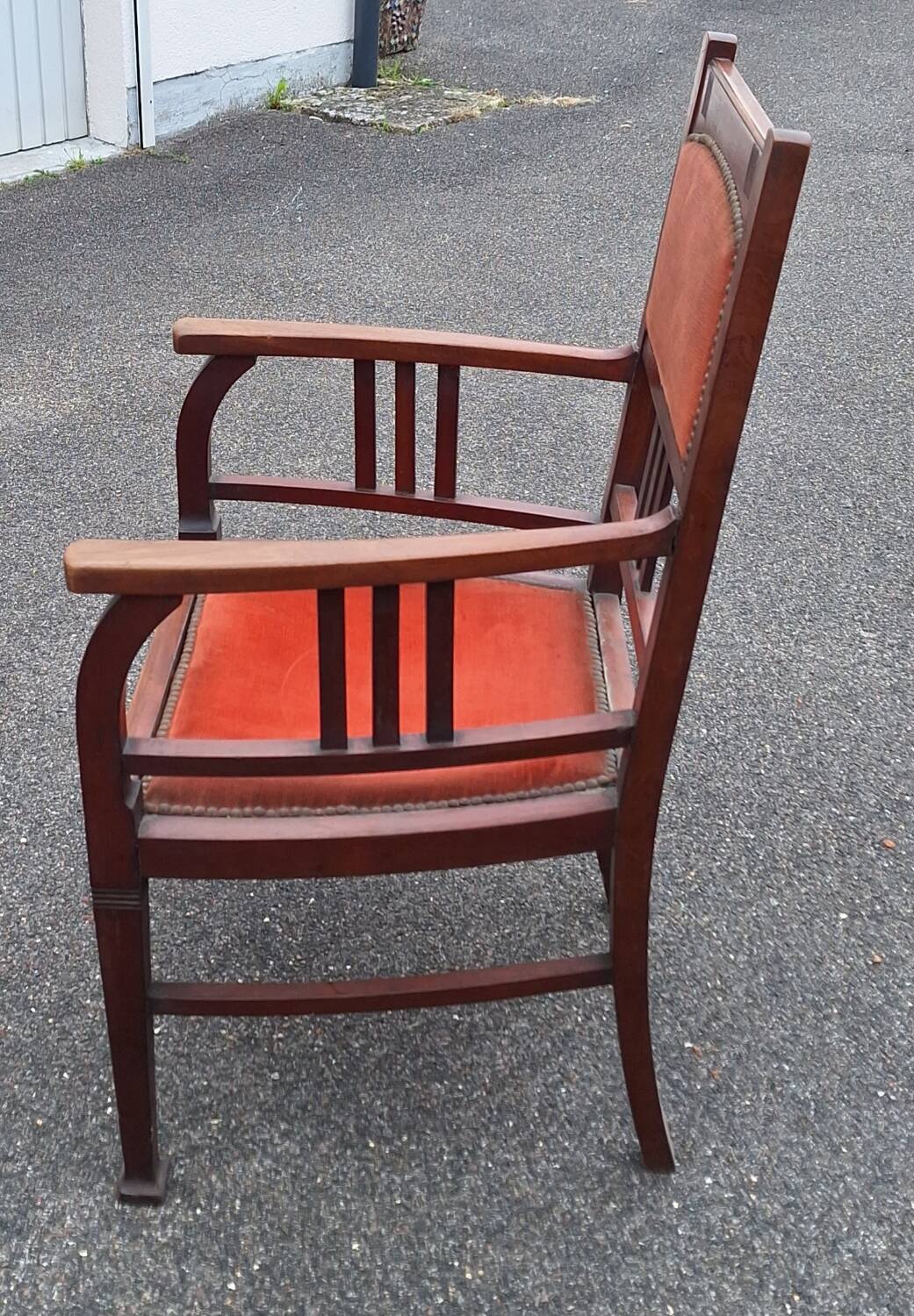 Art Nouveau Arts and Crafts armchair