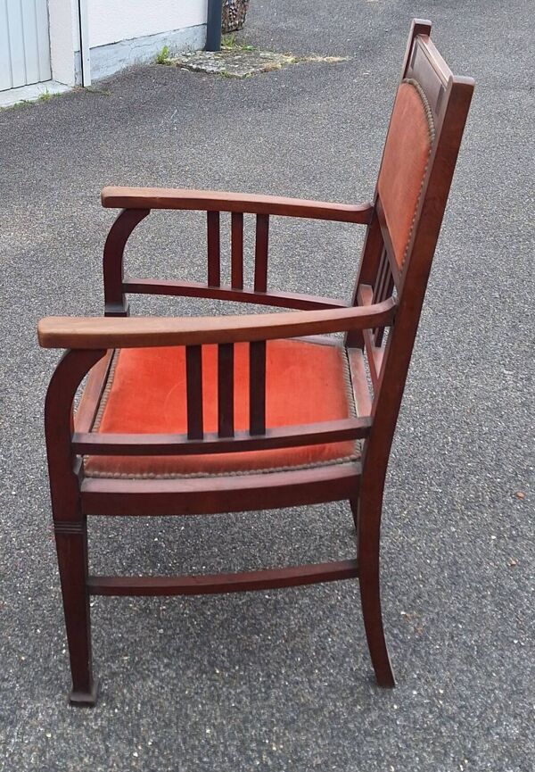 Fauteuil art nouveau Arts and Crafts