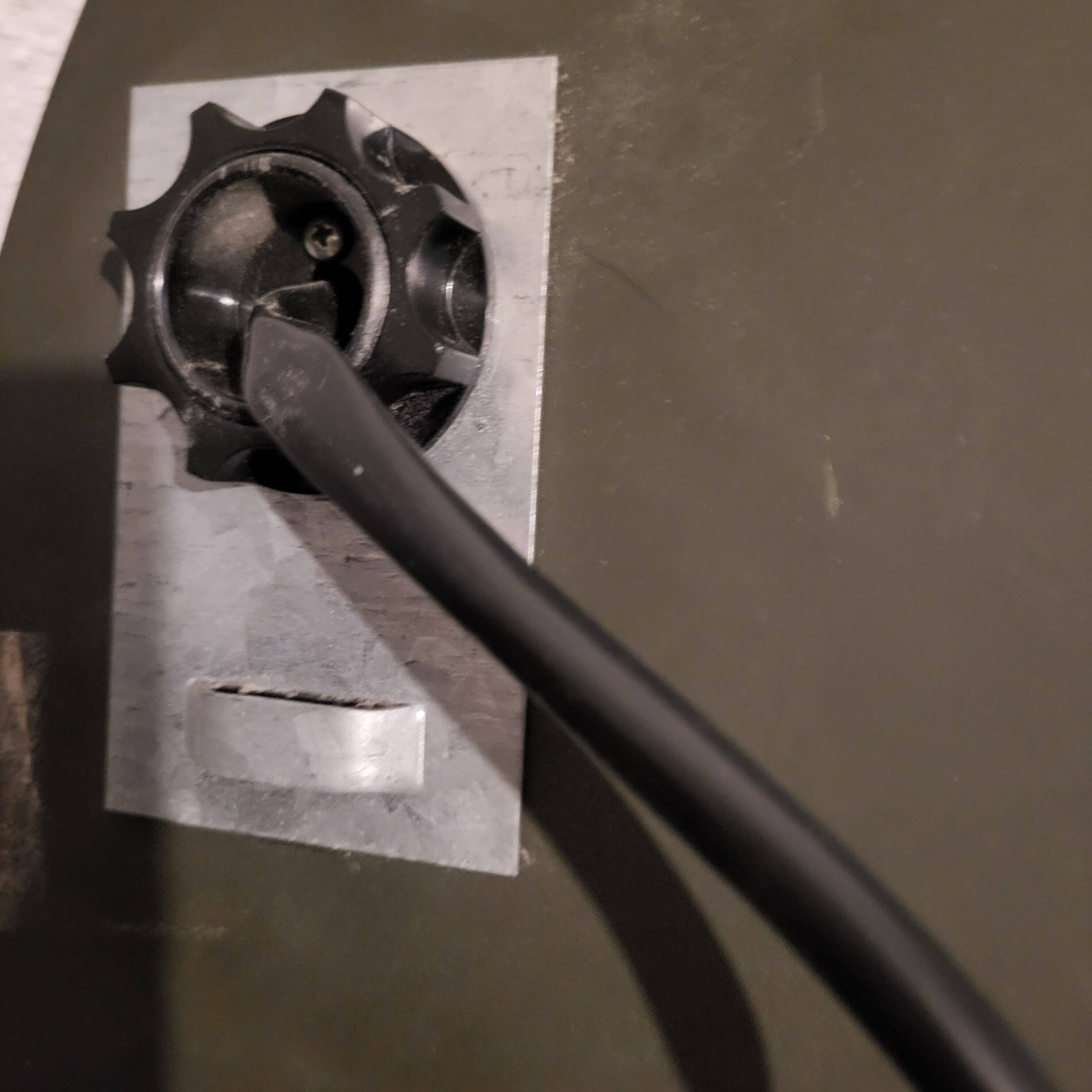 Smoked oval mirror, Italy, 1970