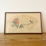 Chinese fan print